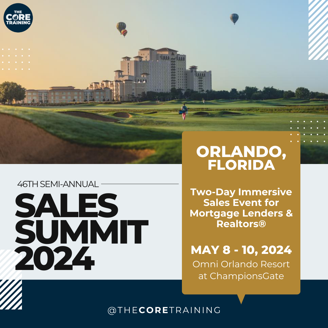 Spring 2024 Sales Summit The CORE Training